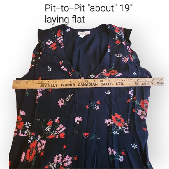 Rebecca Taylor Marguerite Sleeveless ditsy floral bohemian summer dress size 6 - Picture 6 of 12